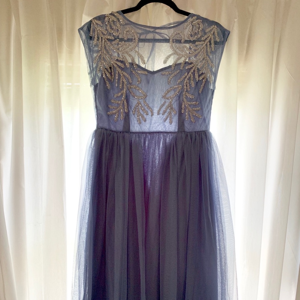 NWT formal open back dress